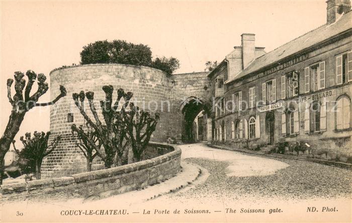 Coucy-le-Chateau-Auffrique La Porte de Soissons