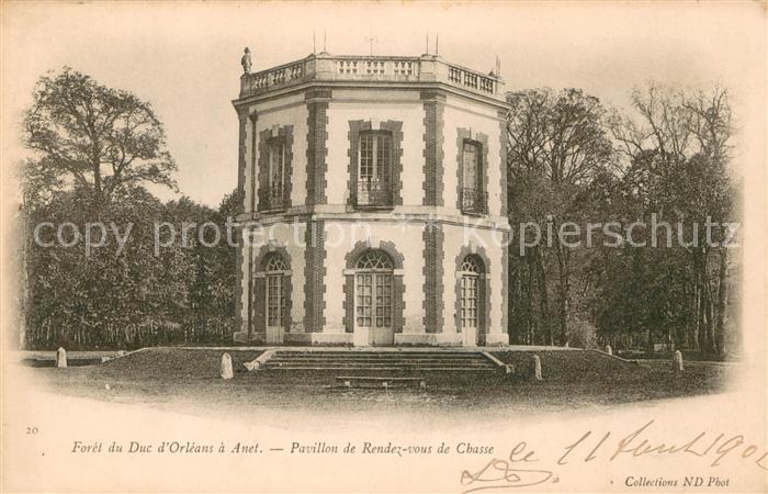 Anet Pavillon de Rendez-vous de Chasse Forêt du Duc d Orléans
