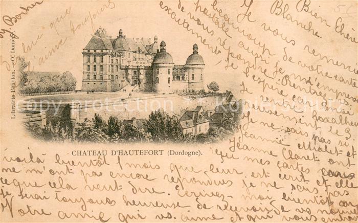 Hautefort Chateau Schloss