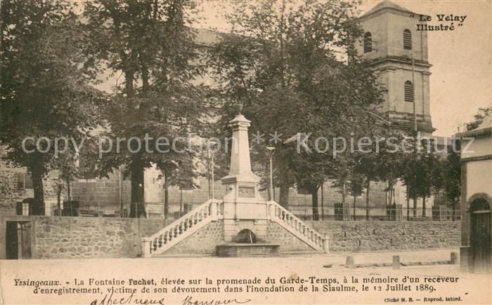 Yssingeaux Fontaine Fuchet