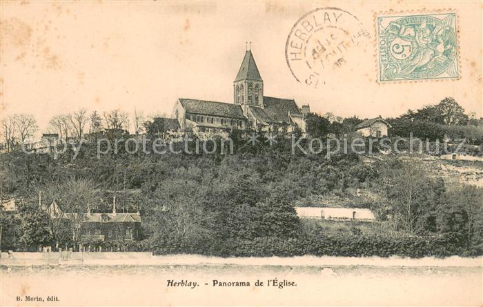 Herblay Panorama de l'Eglise