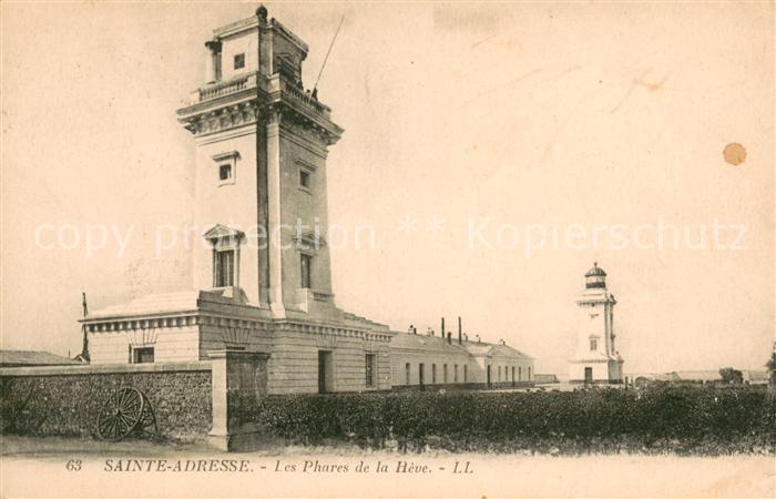 Sainte-Adresse Les phares de la Héve