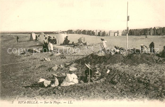 Riva-Bella Sur la plage