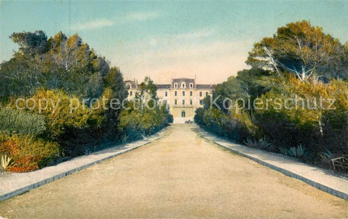 Antibes Alpes Maritimes Hôtel du Cap vu de la mer