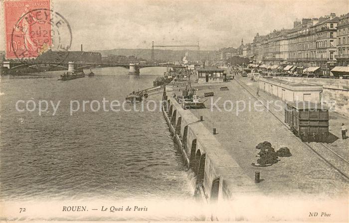 Rouen Le Quai de Paris