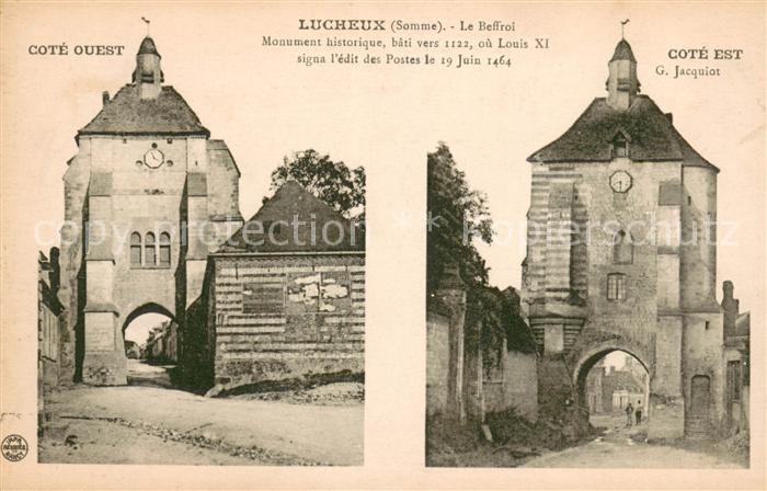 Lucheux Le Beffroi Monument historique