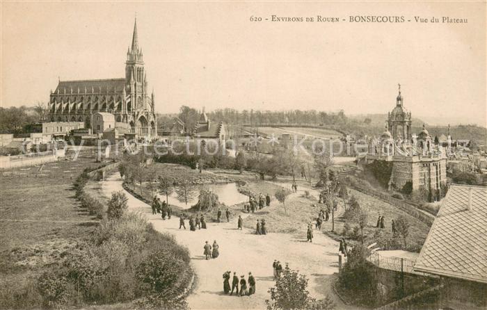 Bonsecours 76 Vue du plateau