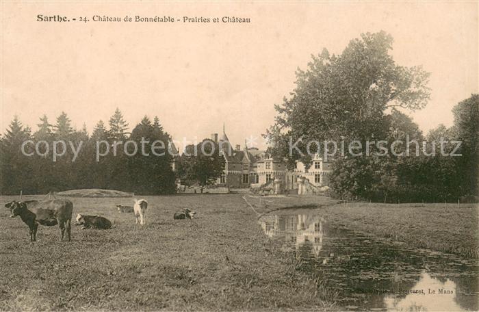 Bonnetable Prairies et le Chateau Schloss