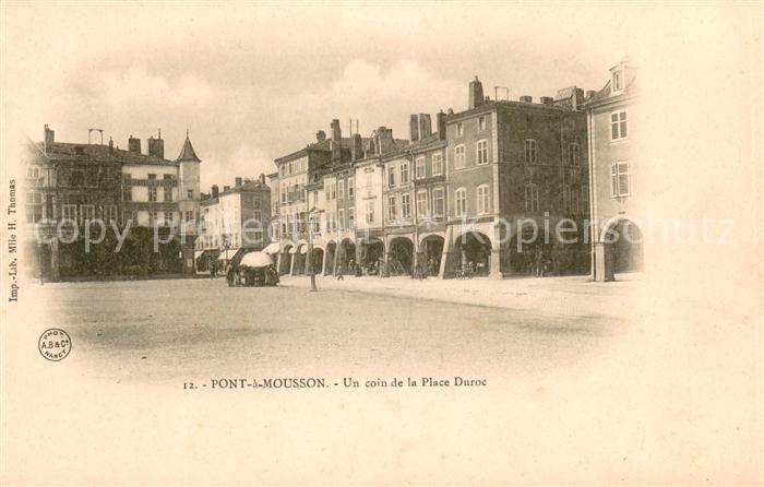 Pont-a-Mousson Un coin de la Place Duroc