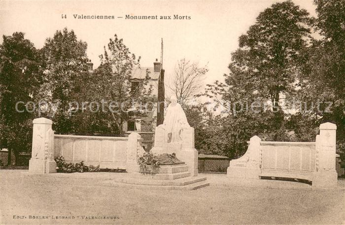Valenciennes Monument aux Morts Kriegerdenkmal