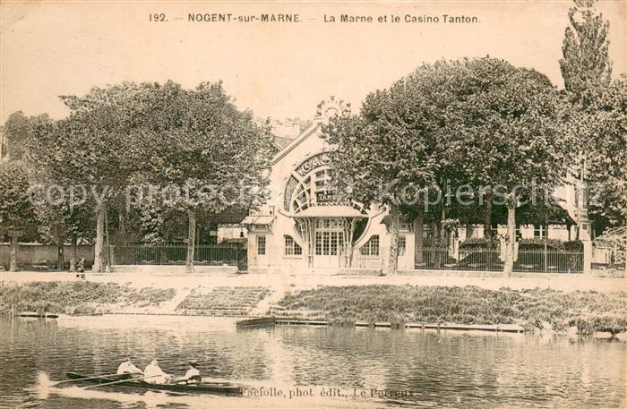 Nogent-sur-Marne Bords de la Marne et Casino Tanton