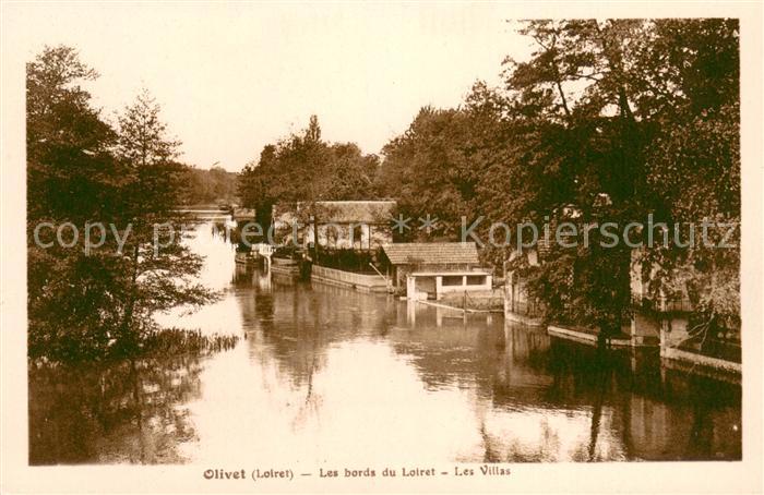 Olivet Loiret Les bords du Loiret et les villas