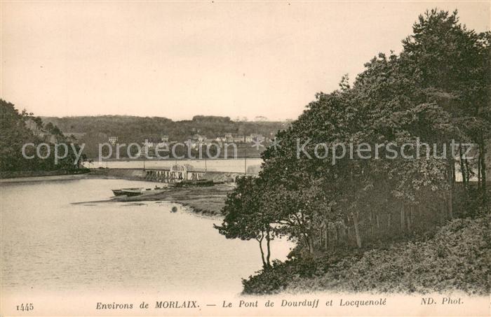 Locquenole Pont de Dourduff et Locquenolé