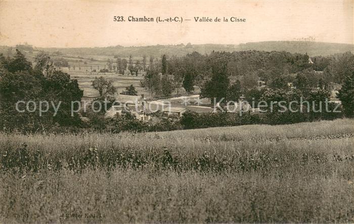 Chambon-sur-Cisse Panorama Vallee de la Cisse