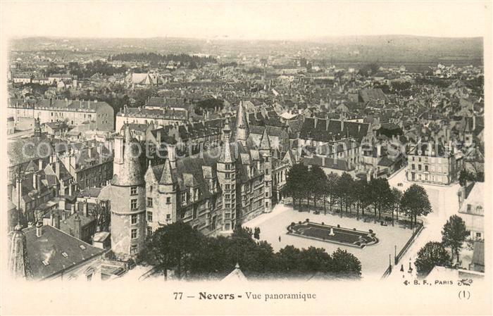 Nevers 58 Vue panoramique sur la ville