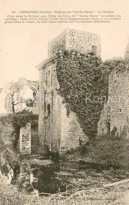 Tiffauges Donjon du Chateau de Barbe Bleue