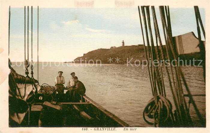 Granville Manche en mer