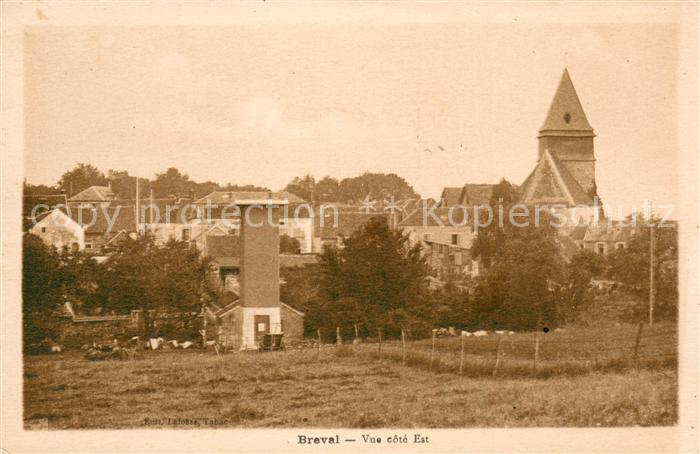 Breval Vue côté est