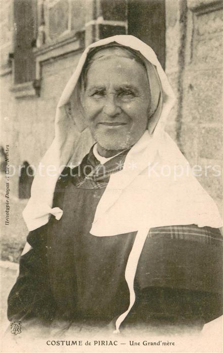 Piriac-sur-Mer Grande mère Costume Trachten
