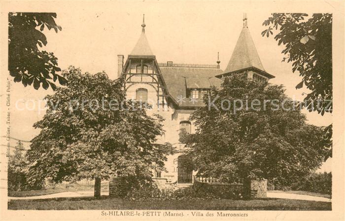 Saint-Hilaire-le-Petit Villa des Marronniers