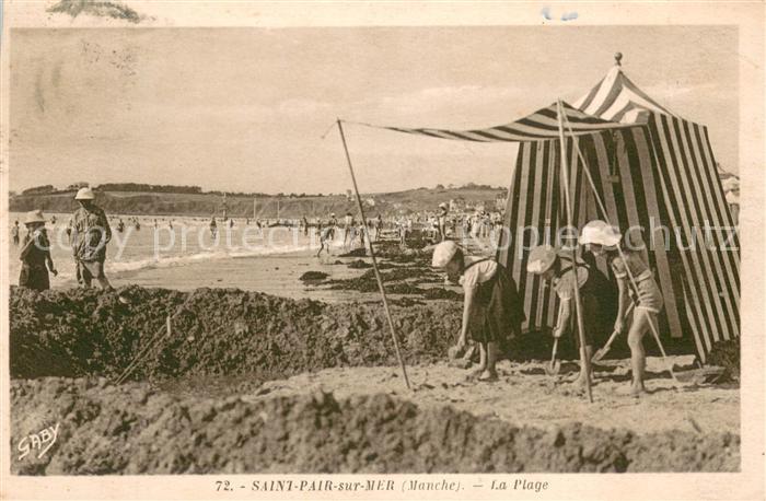 Saint-Pair-sur-Mer La plage