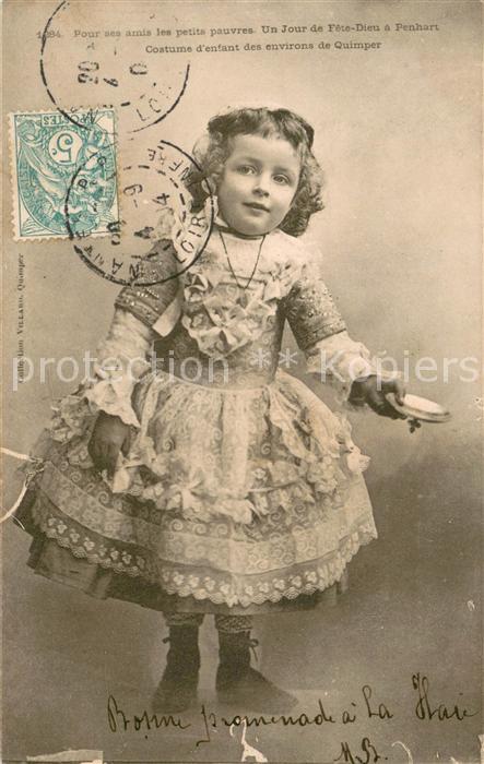 Quimper Costume d enfant Jour de Fête Dieu Trachten