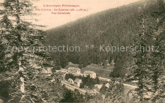 Le Lioran Vue Generale Paysage Forêt