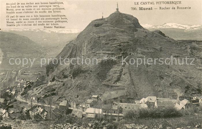 Murat Cantal Panorama Rocher de Bonnevie