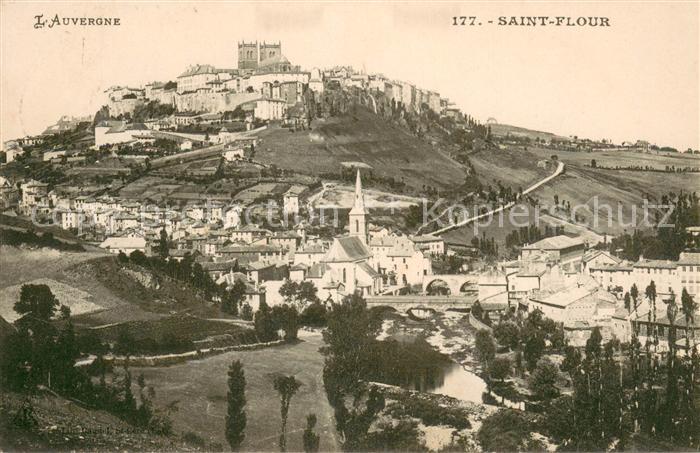 Saint-Flour Cantal Panorama