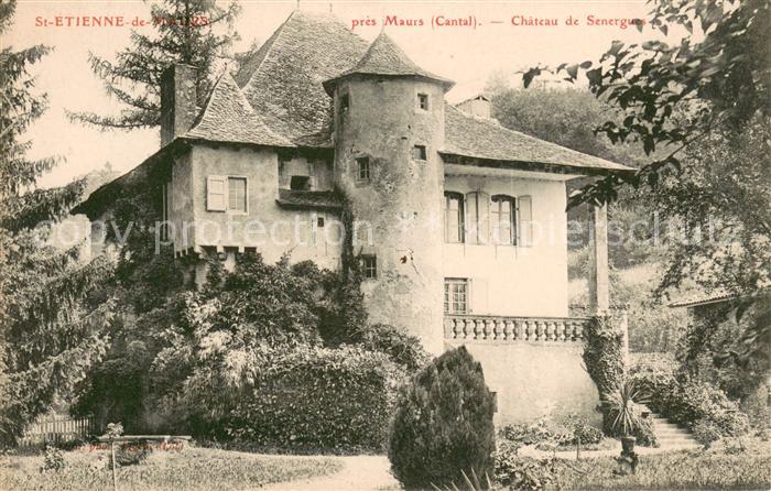 Saint-Etienne-de-Maurs Chateau de Senergues Schloss