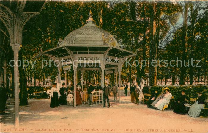 Vichy Allier La Source du Parc