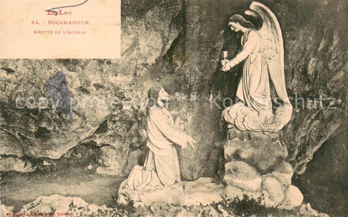 Rocamadour Grotte de l'Agonie