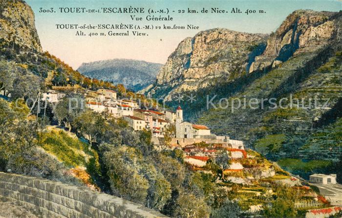 Touet-de-l Escarene Vue Generale