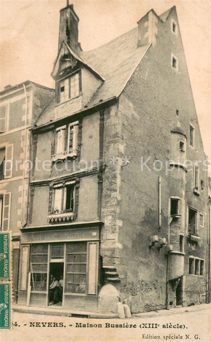 Nevers 58 Maison Bussière XIIIe siècle