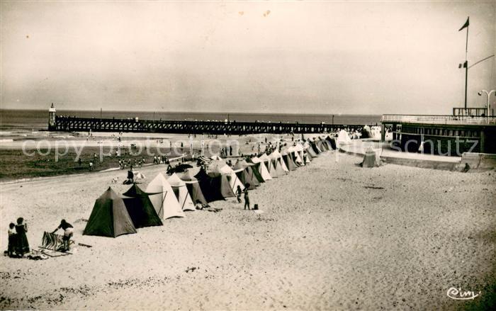 Capbreton La plage et l'estacade