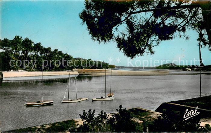 Hossegor Soorts Landes Lac Marin a basse mer