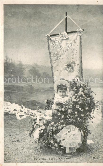 Luchon Haute-Garonne Fête des fleurs Crème Franco-Russe Werbung