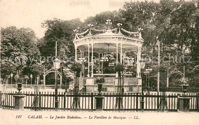 Calais Jardin Richelieu Pavillon de Musique
