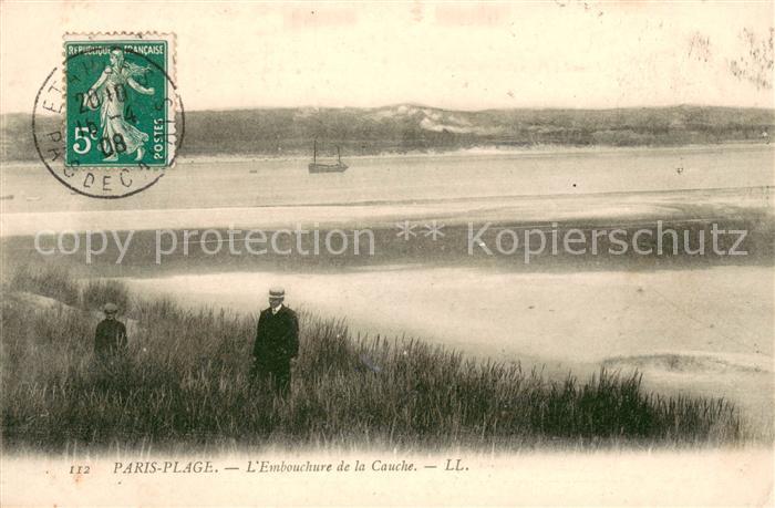 Paris-Plage Embouchure de la Cauche