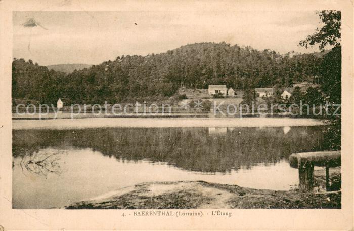 Baerenthal Etang