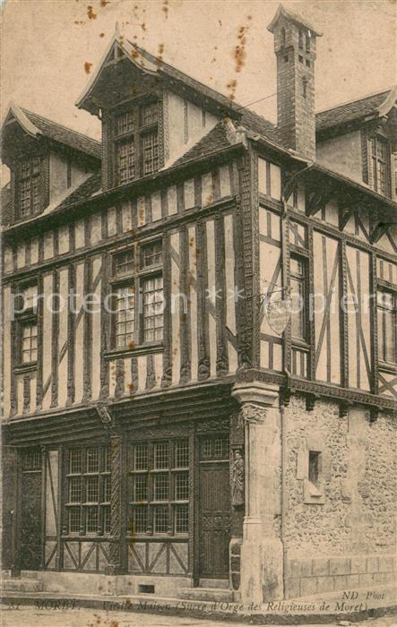 Moret-sur-Loing Vieille Maison Sucre d Orge des Religieuses de Moret