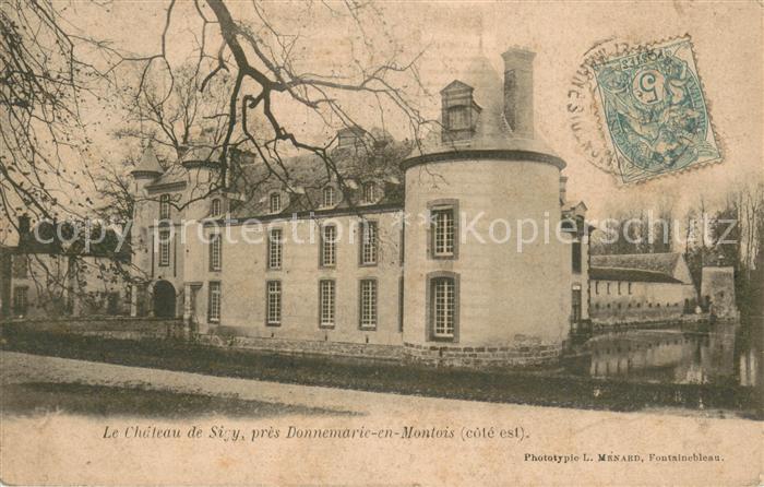 Donnemarie-en-Montois Chateau de Sigy Schloss