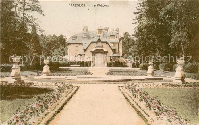 Presles-et-Thierny Chateau Schloss