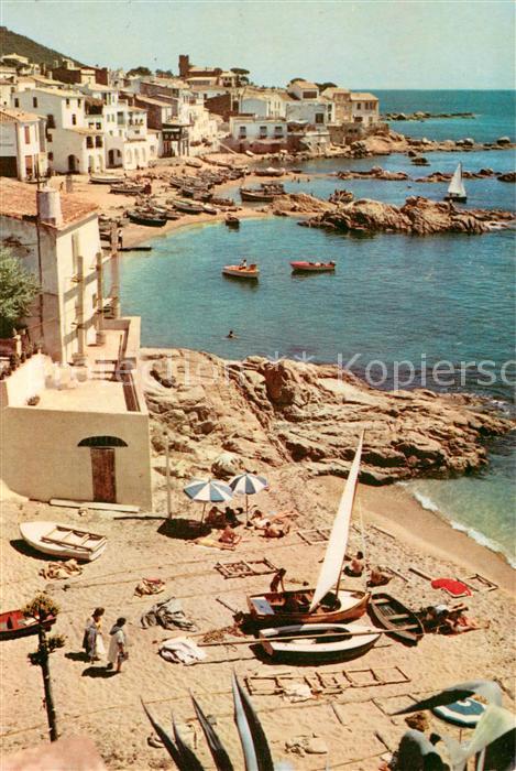 Calella de Palafrugell Detalle de playa