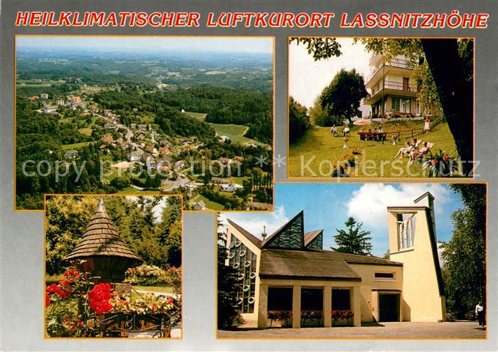 Lassnitzhoehe Panorama Luftkurort Kurhotel Park Kirche