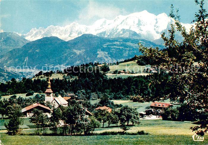 Cordon Vue Generale et le Mont Blanc Alpes