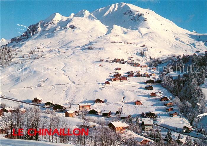 Le Grand-Bornand Wintersportplatz Alpen