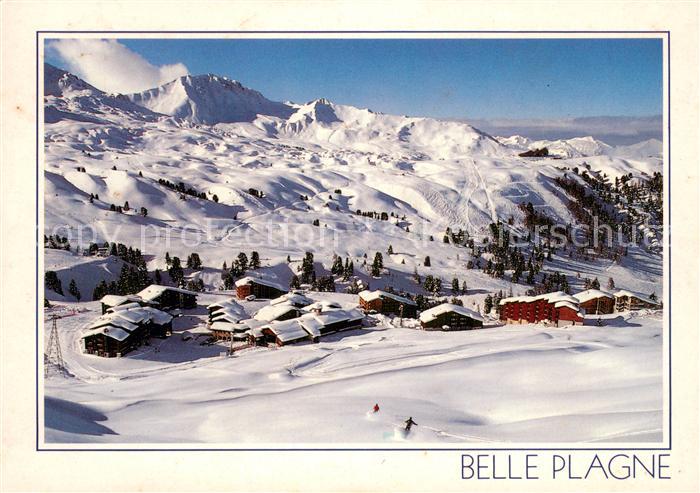 La Plagne Panorama Wintersportplatz Alpen