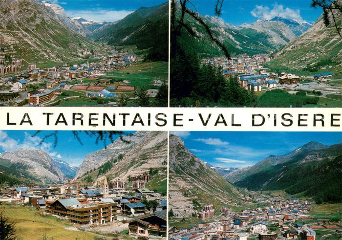 Val d Isere Panorama Wintersportplatz La Tarentaise Alpen im Sommer