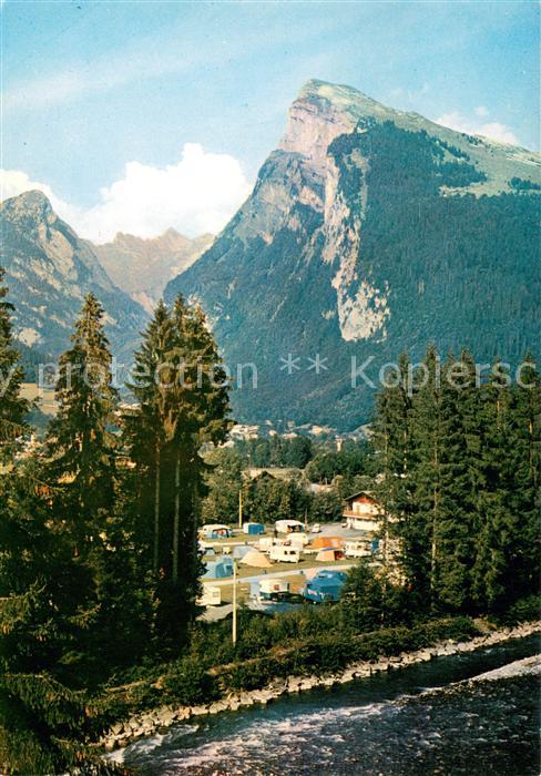 Samoens Le camping et le Criou Alpes